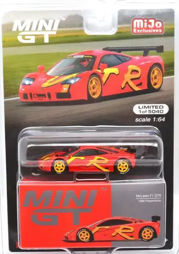 MINI GT 맥라렌 F1 GTR 1996 프레젠테이션