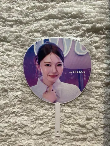 NiziU 아야카 팝업 부채
