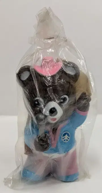 홋카이도 타쿠쇼쿠 은행 저금통 타쿠긴 타쿠짱 마이크맨 120mm
