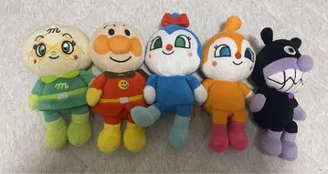 호빵맨 봉제 인형 세트