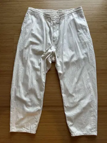 ANACHRONORM 아이보리 와이드 팬츠 3