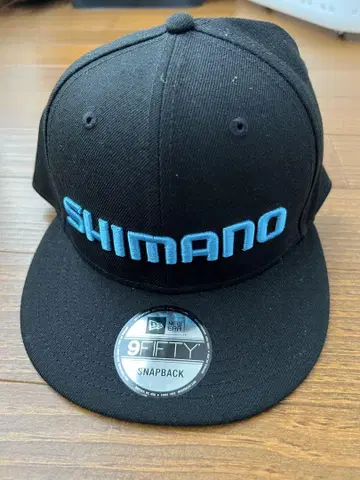 SHIMANO 9FIFTY 스냅백 캡 블랙