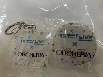 오루케리아 리스아니! LIVE 나츠야스미 캔뱃지 아크릴 키링