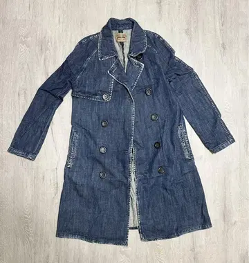 moussy 데님 트렌치 코