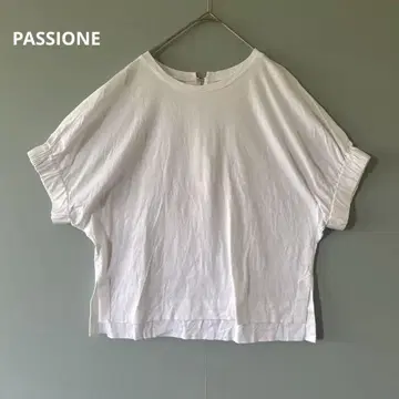 파시오네 PASSIONE 반팔 풀오버 사이즈 38