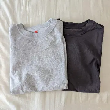 Hanes Beefy-T M 사이즈 2장 세트