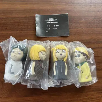 DEATH NOTE 피규어 L, 키라, 메로, 미사 4개 세트