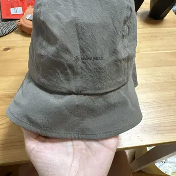 스노우피크 Quick Dry Hat 브라운 새상품