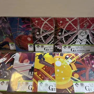 제일복권 에반게리온 야마토 작전! G상 클리어 포스터 8장 세트