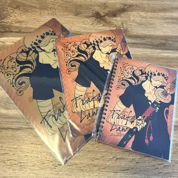 원피스 ONEPIECE 반지 노트 클리어 파일 책받침 세트 로우