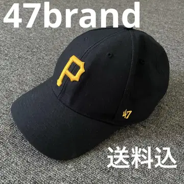 47BRAND 파이리츠 캡 블랙 블랙