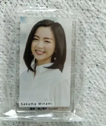 후지TV 사쿠마 미나미 아나 아크릴 스탠드 2021