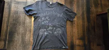 Motorhead 모터헤드 투어 티셔츠 데미지 가공