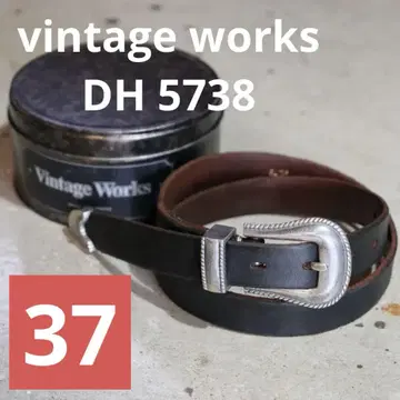 미사용 빈티지 웍스 사이즈 37 DH 5738 차심 벨트