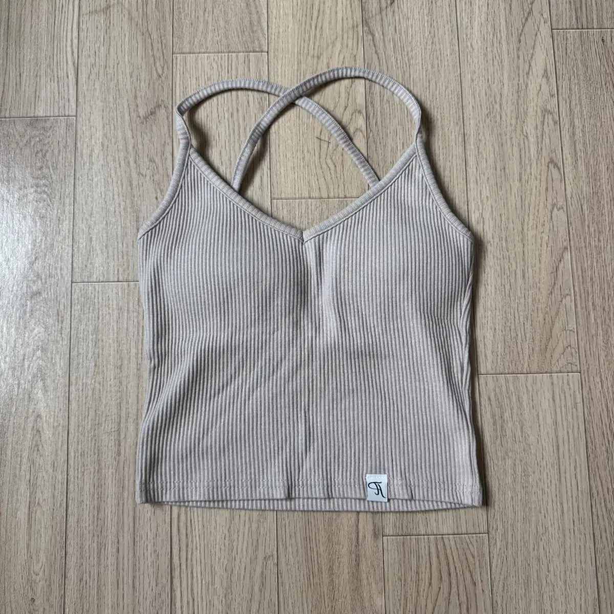 THREETIMES | 쓰리타임즈 Threetimes Tank Top Black on Bunjang