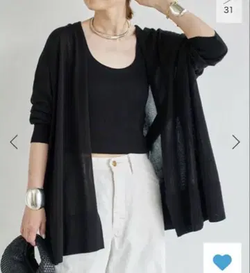 Deuxieme Classe shake code 숏 가디건 블랙