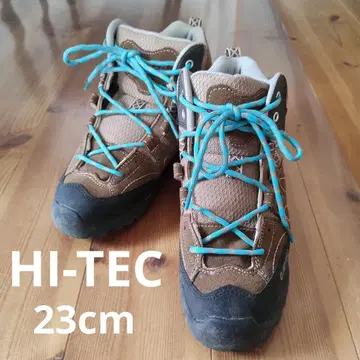 HI-TEC 등산화 트레킹 슈즈 브라운 23cm
