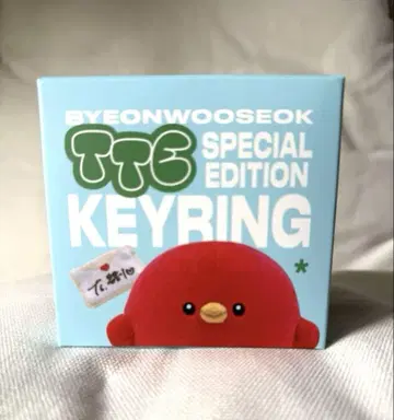 BWS 변우석 TTE KEYRING 마스코트 봉제 인형 키링