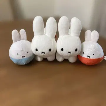 미피 봉제 인형 4종 세트 정품