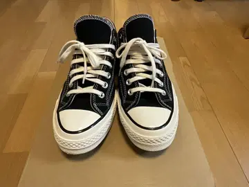 컨버스 CT70 블랙 로우 컷 162058C 척 테일러