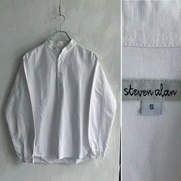 Steven Alan 풀오버 밴드 카라 셔츠 스티븐 앨런