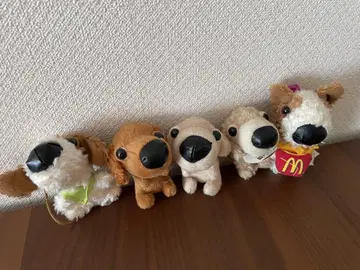 THE DOG 맥도날드 봉제 인형 개 5개 세트
