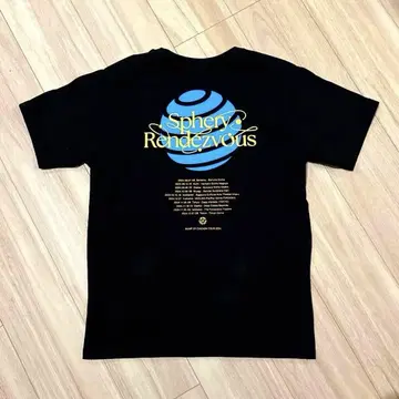 BUMP OF CHICKEN 티셔츠 Sphery Rendezvous 블랙