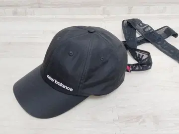 NEW BALANCE 뉴발란스 여성용 골프 캡 리본 BK