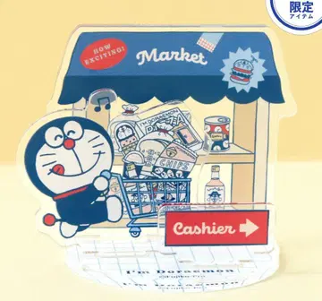 도라에몽 아크릴 스탠드 파르코 한정판 쇼핑 아크릴 스탠드 입상
