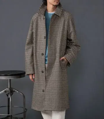MACKINTOSH BALFIELD 체크 코트 빔즈 40