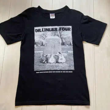 dillinger four 티셔츠 구제 의류 snuffy smile