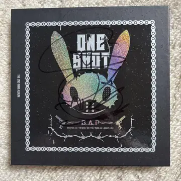 BAP ONE SHOT CD 사인 포함