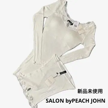 SALON byPEACH JOHN 실크 레이온 레이시 세트 룸웨어