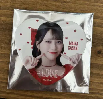 =LOVE 이코러브 사사키 마이카 토쿠베츄 캔뱃지