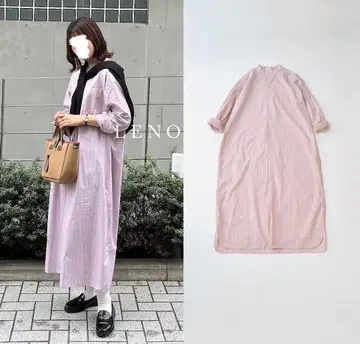 LENO 리노 스트라이프 원피스