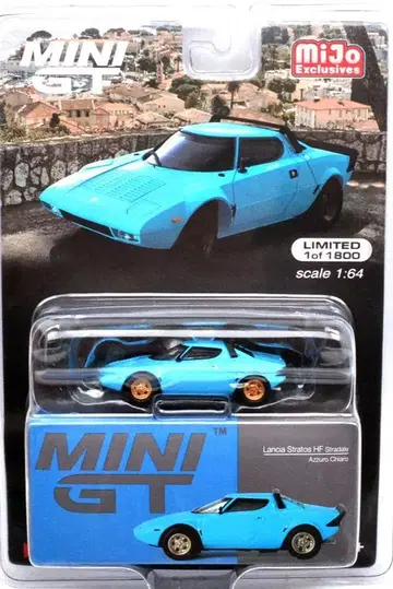 MINI GT 란치아 스트라토스 HF 스트라다레 아줄로키아로