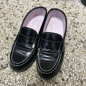HARUTA Casselini 블랙 로퍼