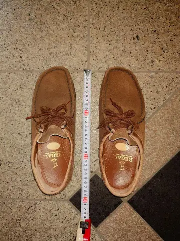 REGAL 브라운 모카신 약 24.5cm