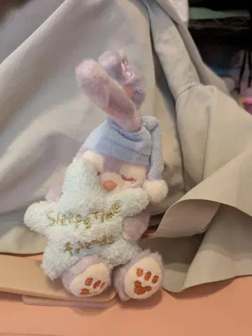 스텔라 루 토끼 마스코트 별 모양 쿠션
