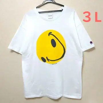 readymade 레디메이드 스마일리 빅 페이스 티셔츠 2XL