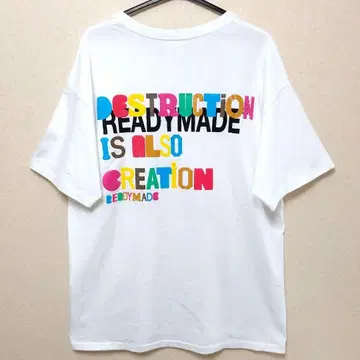readymade 레디메이드 스마일리 빅 페이스 티셔츠 2XL
