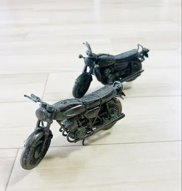 금속제 바이크 모델 2대 세트