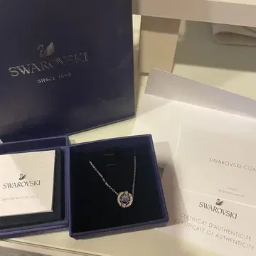 SWAROVSKI 목걸이