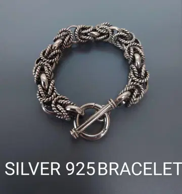 SILVER 925 로프 브레이슬릿