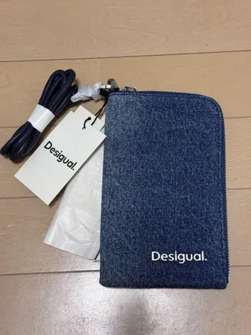 Desigual 데님 지퍼 스마트폰 백
