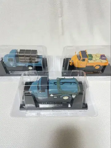 타이틀:추억의 상용차 컬렉션 ~ 오토 삼륜 1/43 3대