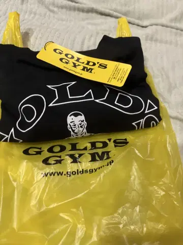 GOLD'S GYM 블랙 일본 국기 한정판 XL