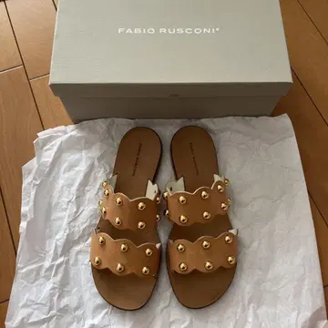 FABIO RUSCONI 스터드 샌들 35