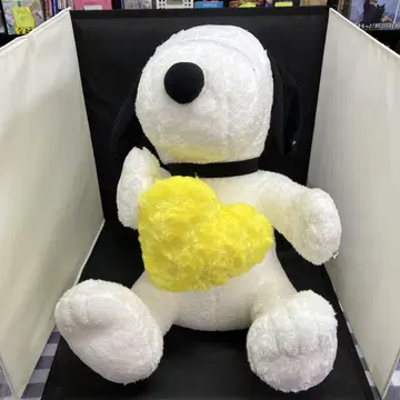 스누피 봉제 인형 하트 포함