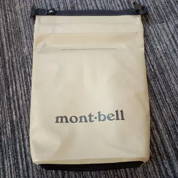 mont-bell 몽벨 롤업 에어컨 백 3L 베이지